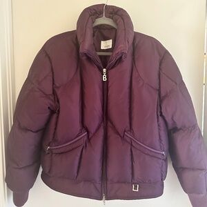Bogner Jackets & Coats - Goose Down Filled Cropped Purple Ski Jacket Size 16 L